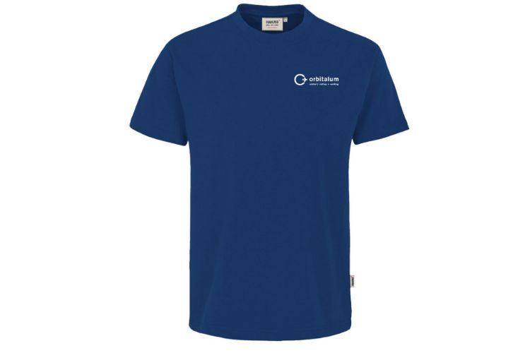 Picture of Men's T-shirt, ultramarine blue, comfort fit 