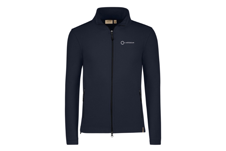 Picture of Men's fleece jacket, ink, regular fit 